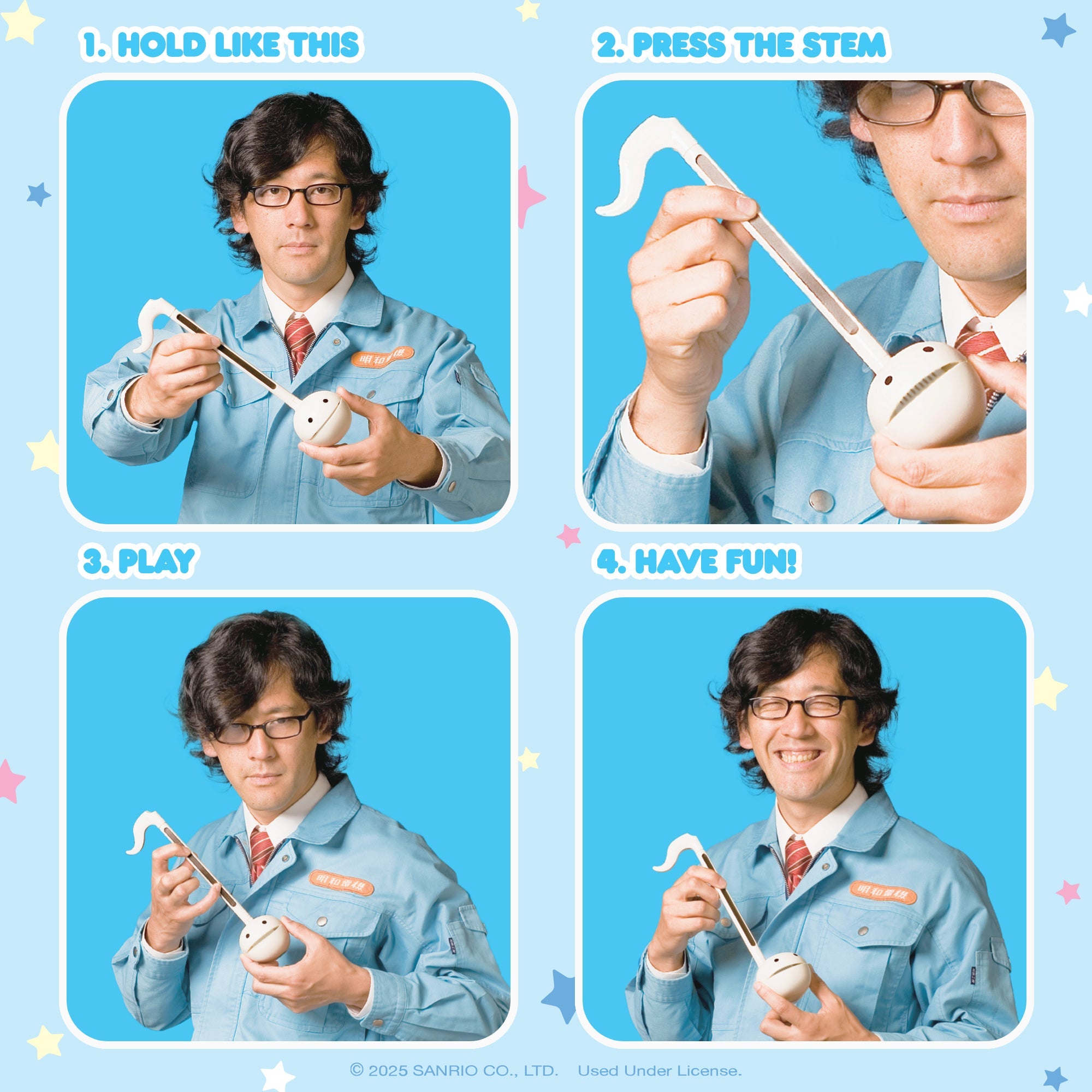 Cinnamoroll Otamatone Musical Toy - 图片 3