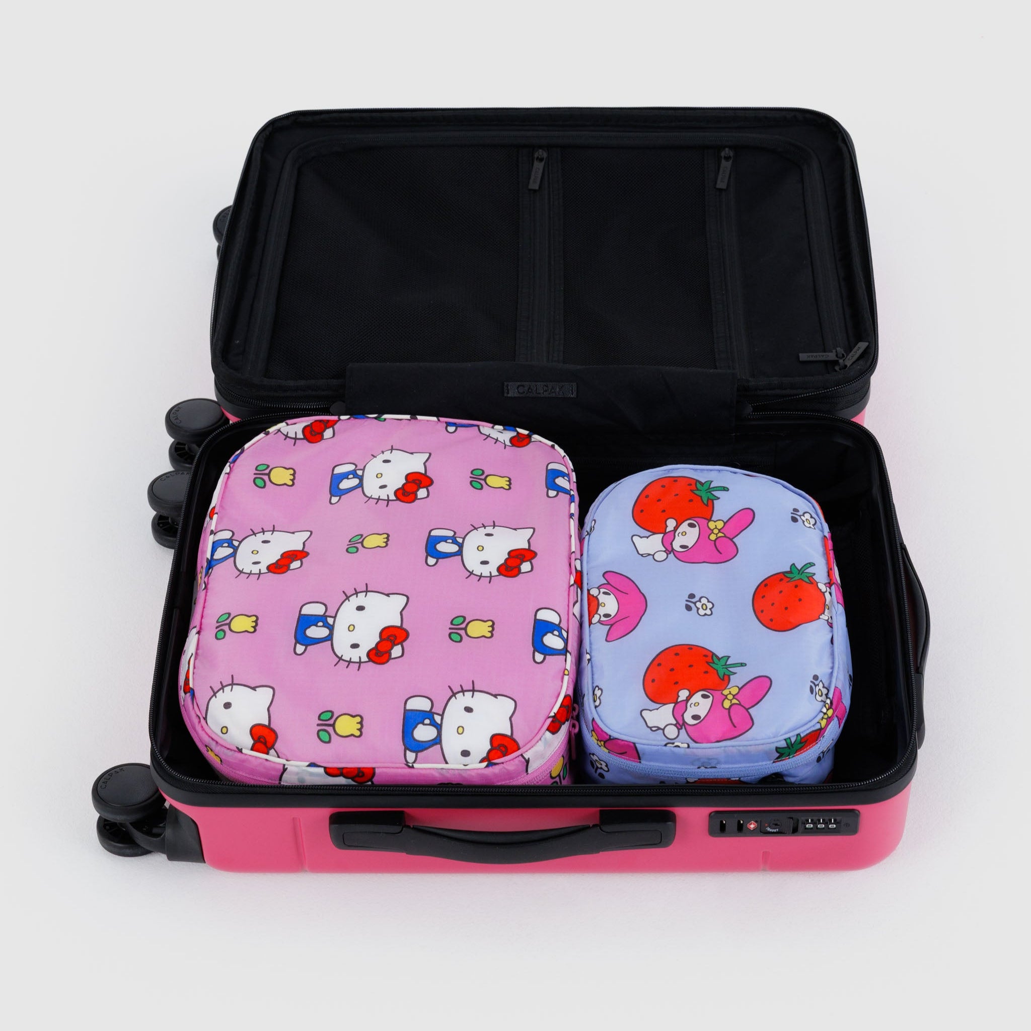 Hello Kitty and Friends x Baggu Packing Cube Set (Fruits + Florals) - 图片 4
