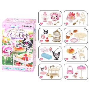 Re-Ment My Melody & Kuromi Sweet Tea Party Blind Box Figure Set