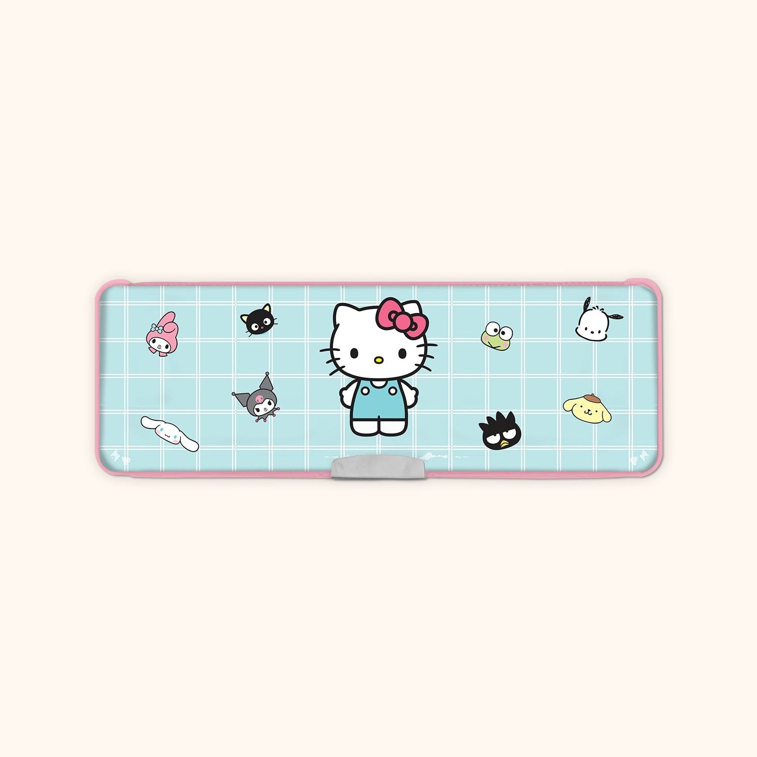 Hello Kitty and Friends x Studio Oh! Blue Grid Pencil Case - 图片 4