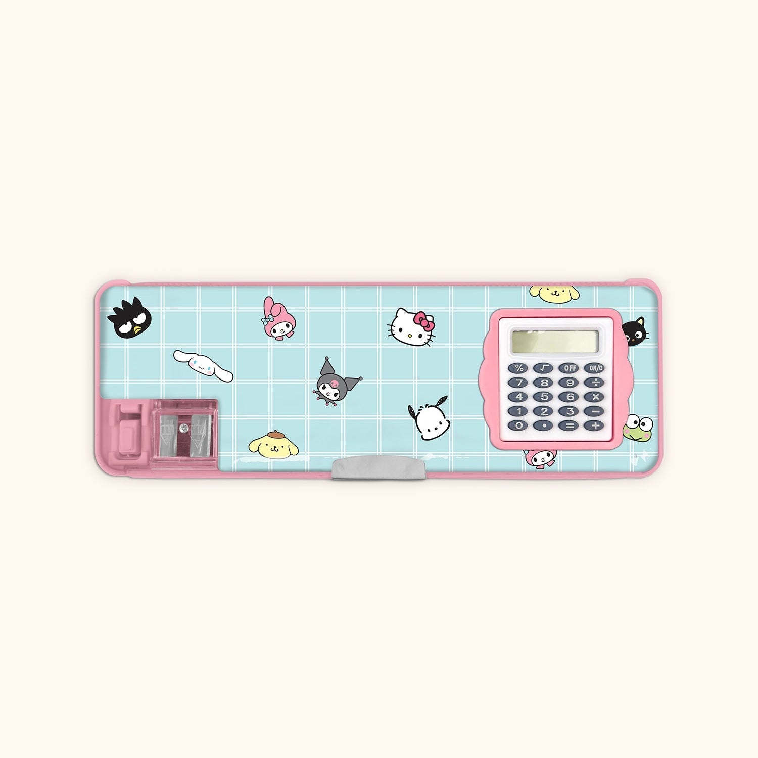 Hello Kitty and Friends x Studio Oh! Blue Grid Pencil Case - 图片 5
