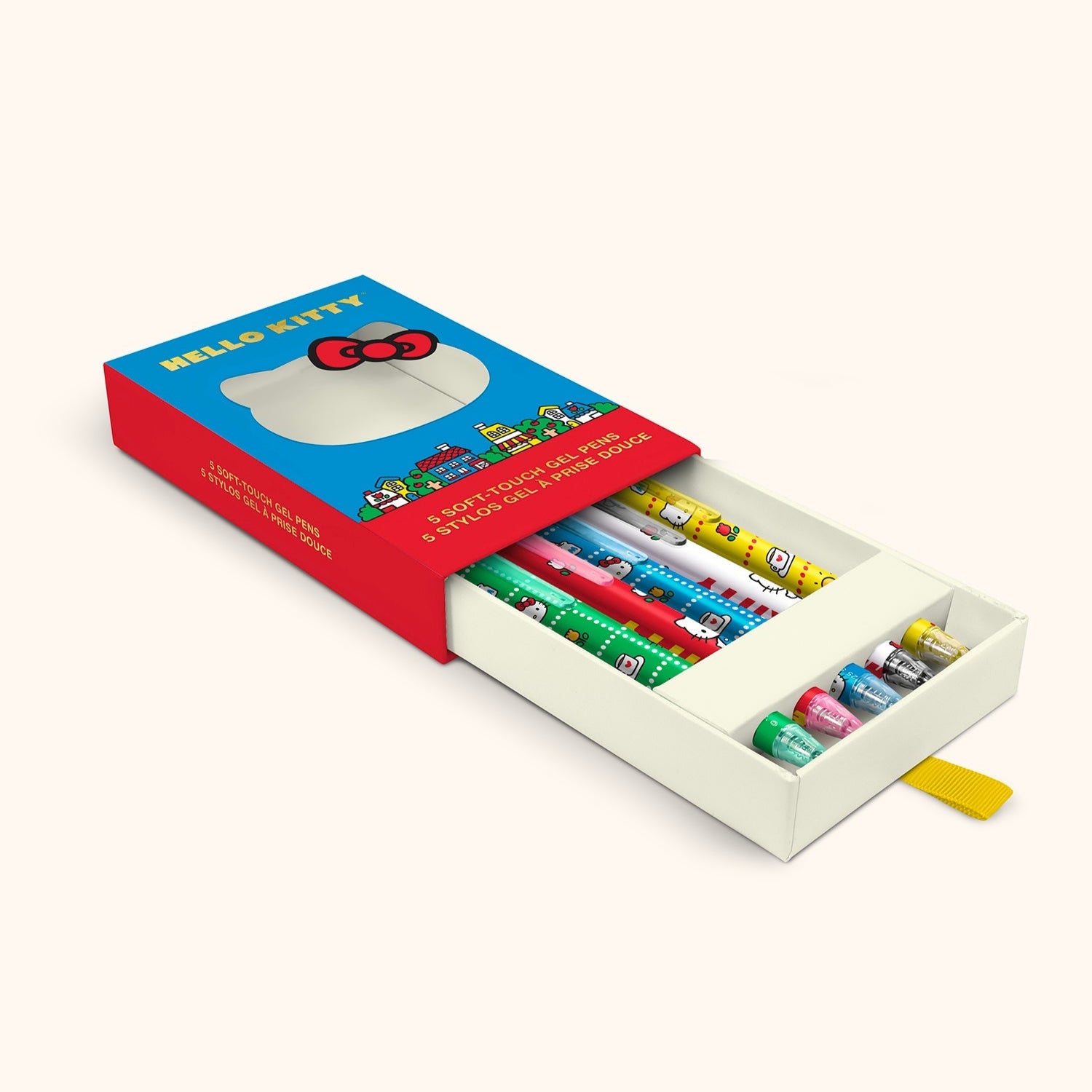 Hello Kitty x Studio Oh! Retro Red Soft-Touch Gel Pens - 图片 4