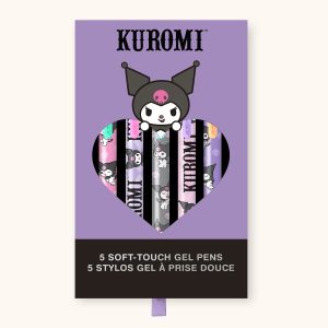 Kuromi x Studio Oh! Soft-Touch Gel Pen Set
