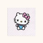 Hello Kitty x Studio Oh! Classic Pink Beverage Napkins