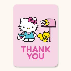 Hello Kitty x Studio Oh! Outdoor Fun Thank you Deluxe Greeting Card