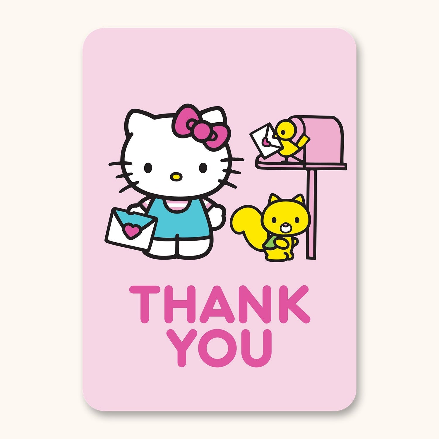 Hello Kitty x Studio Oh! Outdoor Fun Thank you Deluxe Greeting Card