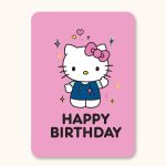Hello Kitty x Studio Oh! Retro Wave Happy Birthday Deluxe Greeting Card