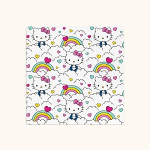 Hello Kitty x Studio Oh! Retro Rainbow Beverage Napkins