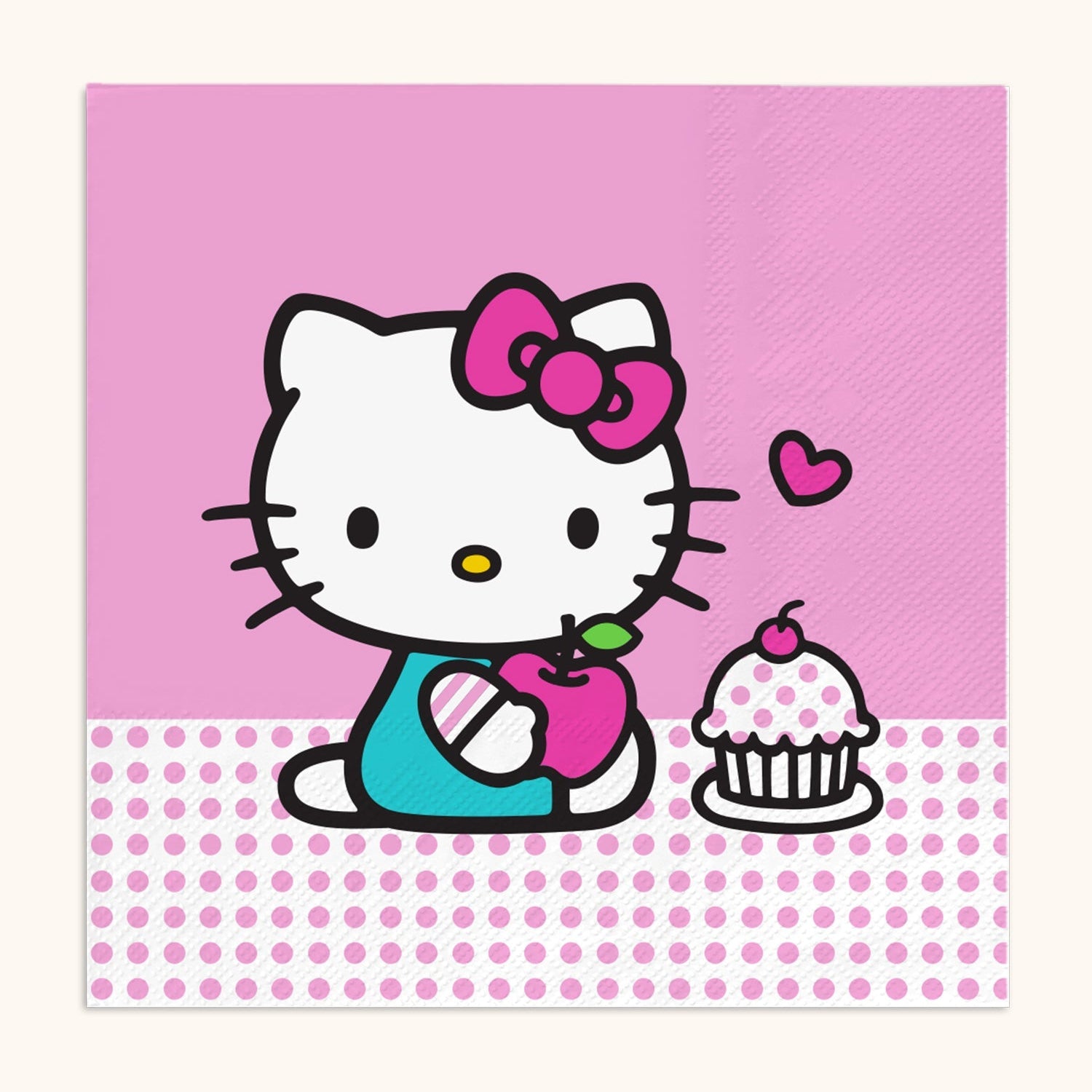 Hello Kitty x Studio Oh! Pink Dots Luncheon Napkins