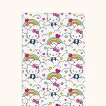 Hello Kitty x Studio Oh! Retro Rainbow Guest Towels