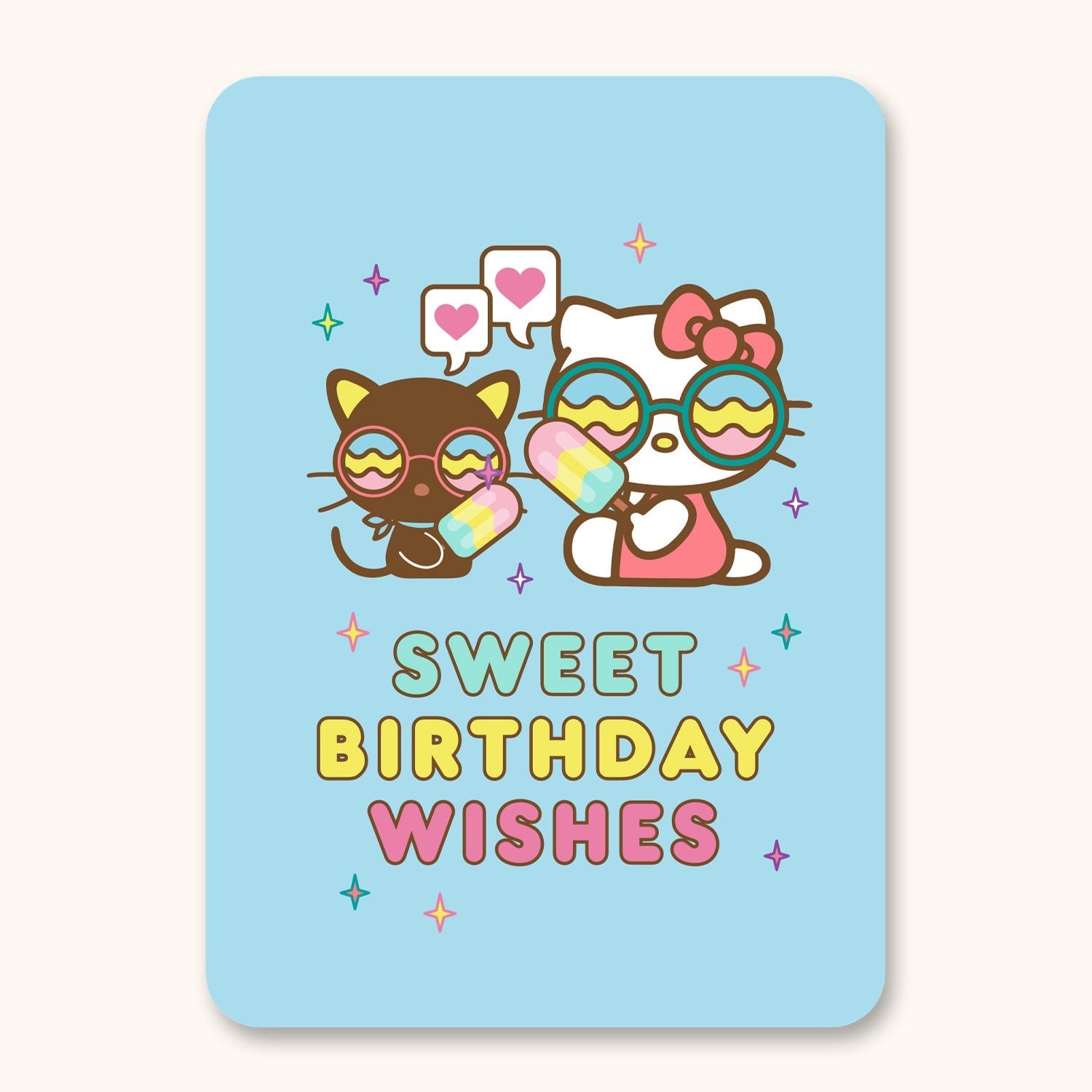 Hello Kitty and Friends x Studio Oh! Beach Party Happy Birthday Deluxe Greeting Card