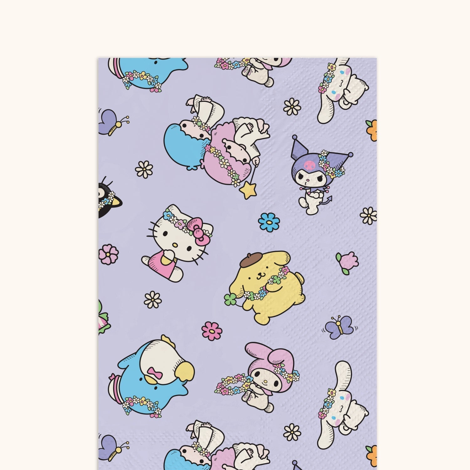 Hello Kitty and Friends x Studio Oh! Flower Crowns Guest Towels