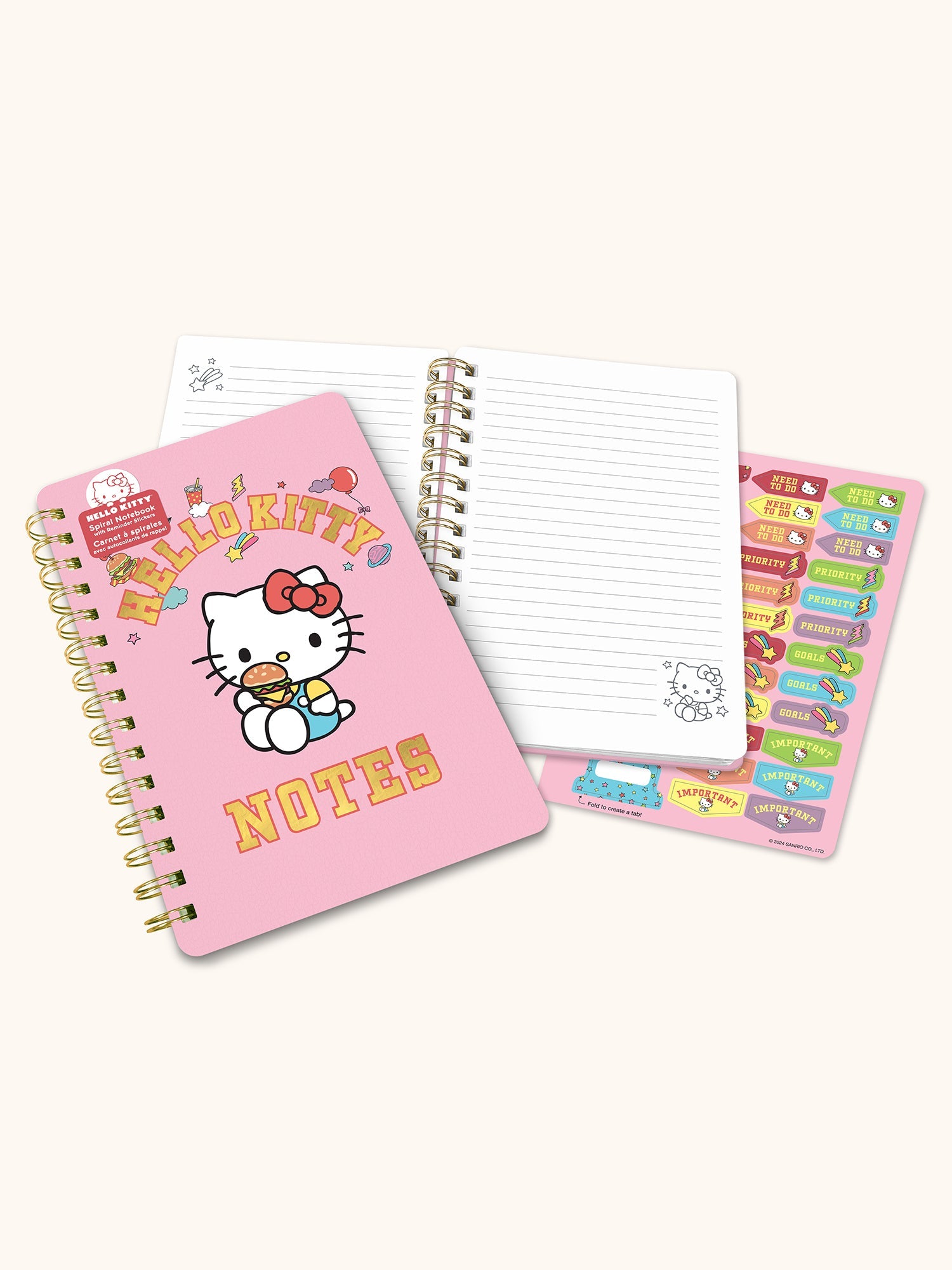 Hello Kitty x Studio Oh! College Letters Agatha Notebook - 图片 4