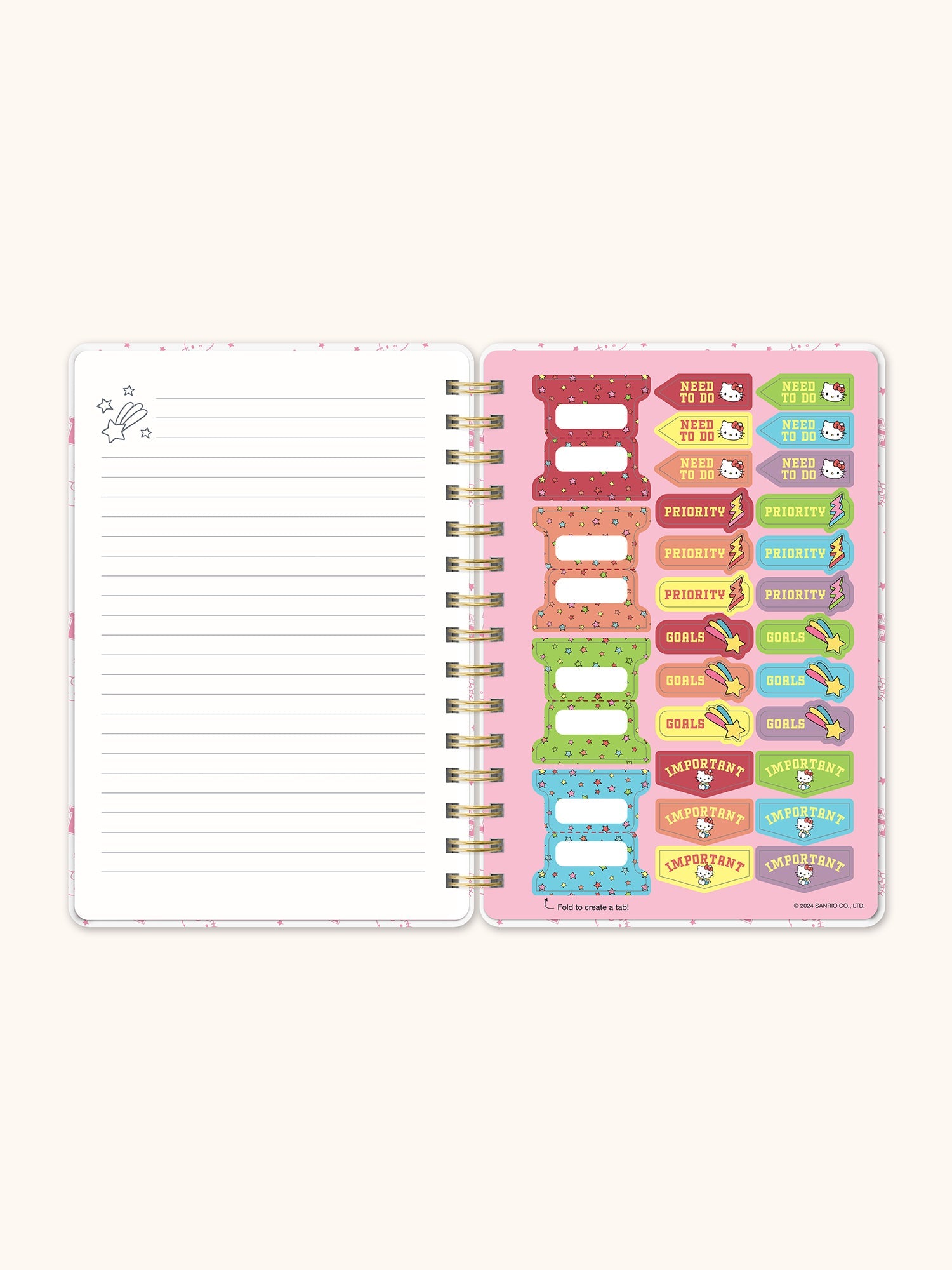 Hello Kitty x Studio Oh! College Letters Agatha Notebook - 图片 3