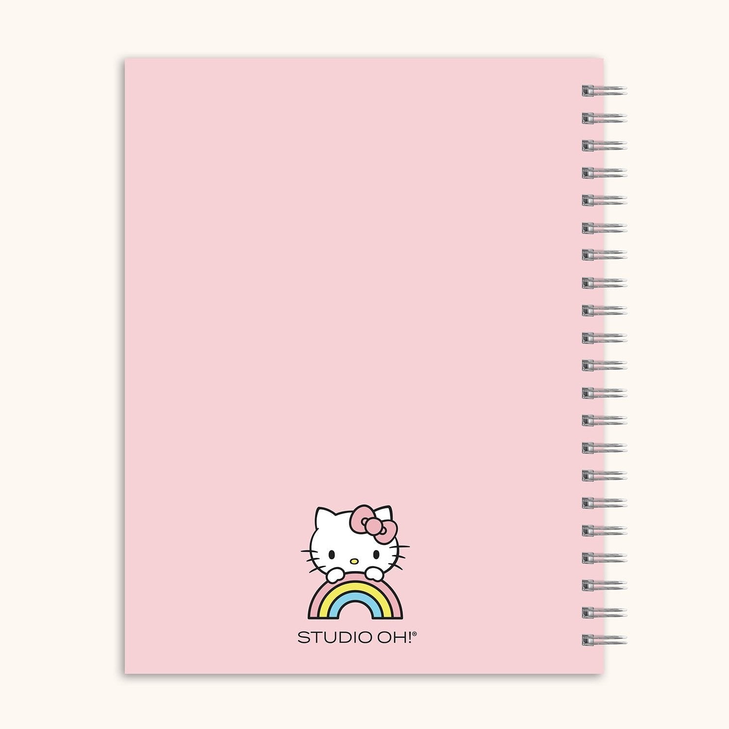 Hello Kitty x Studio Oh! Classic Pink Extra-Large Spiral Notebook - 图片 5