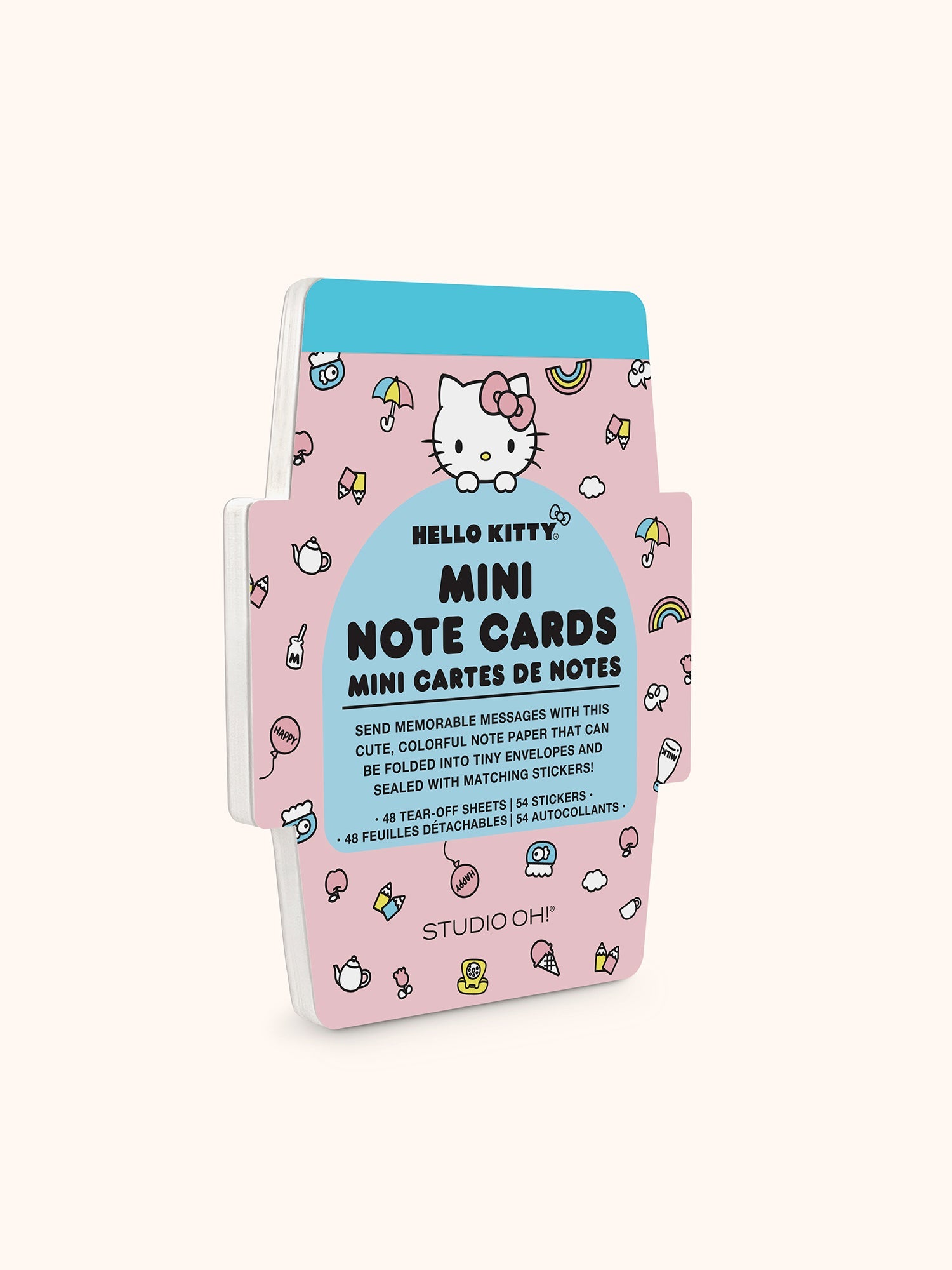 Hello Kitty x Studio Oh! Classic Pink Mini Memo with Stickers - 图片 5