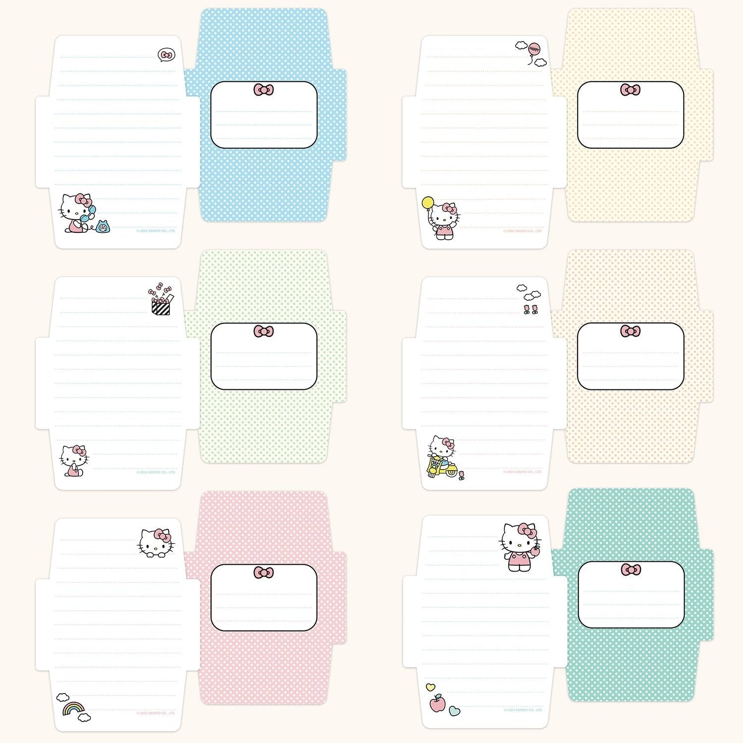 Hello Kitty x Studio Oh! Classic Pink Mini Memo with Stickers - 图片 3