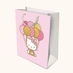 Hello Kitty x Studio Oh! Pink & Gold Balloons Gift Bag (Medium)