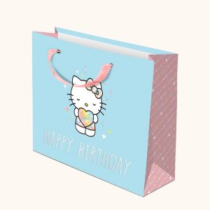 Hello Kitty x Studio Oh! Starshine Blue Happy Birthday Gift Bag (Medium)