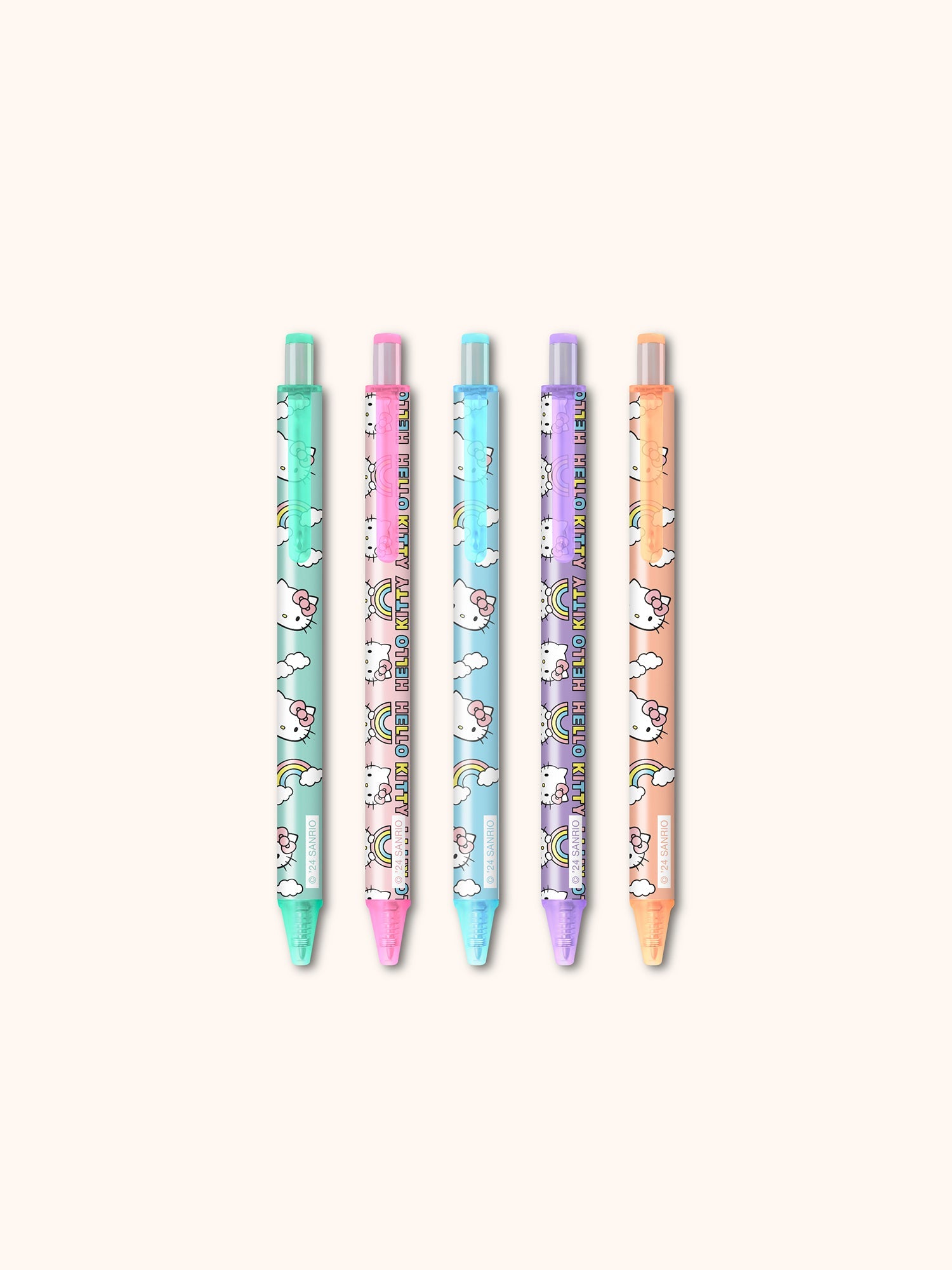 Hello Kitty x Studio Oh! Classic Blue Gel Pens