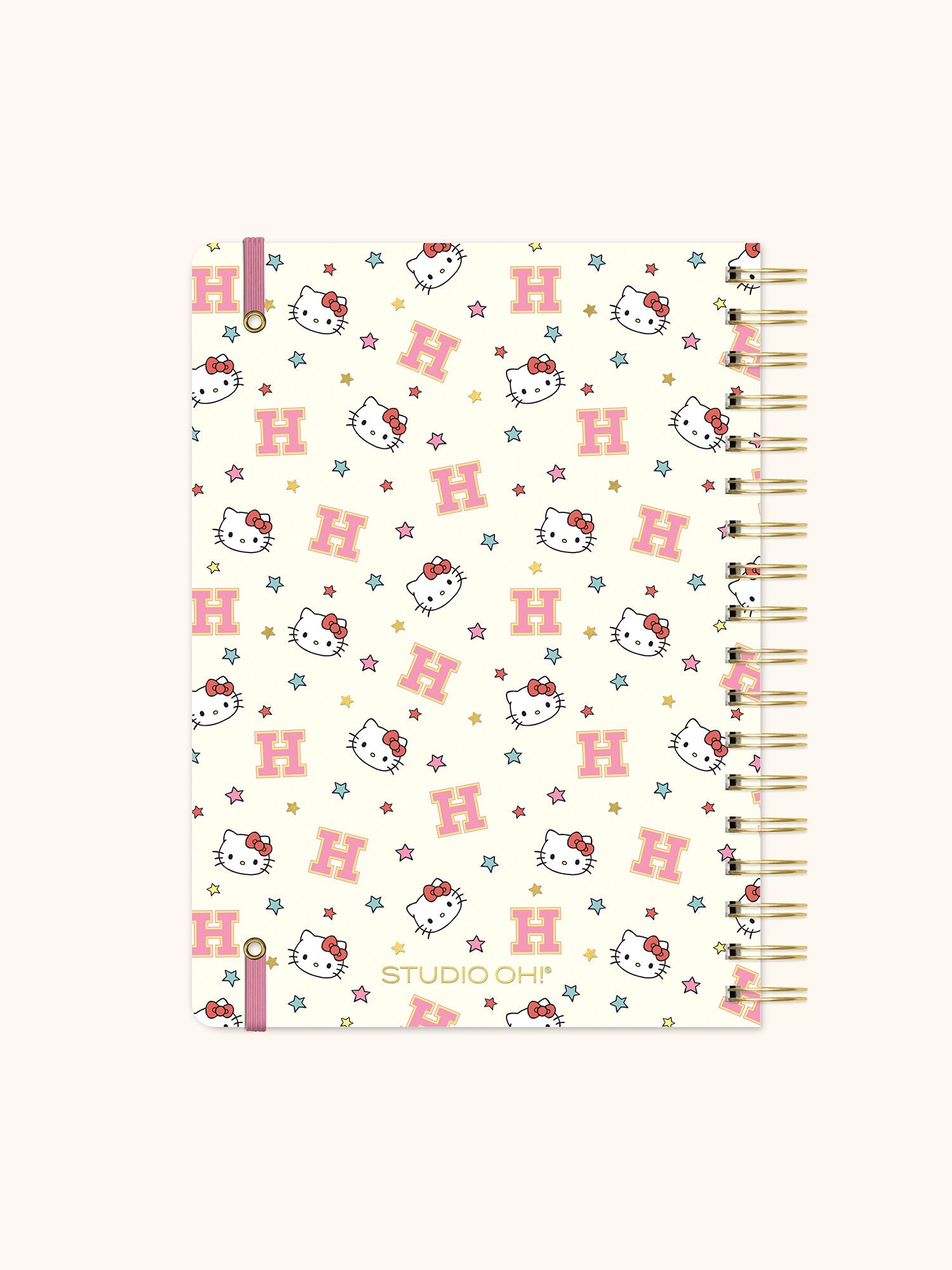 Hello Kitty x Studio Oh! College Letters Tri-Tab Planner - 图片 3