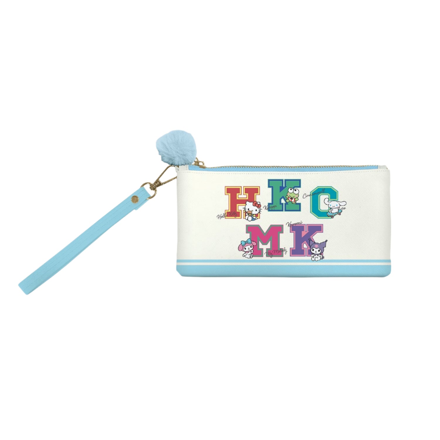 Hello Kitty and Friends x Studio Oh! College Letters Blue Pencil Pouch