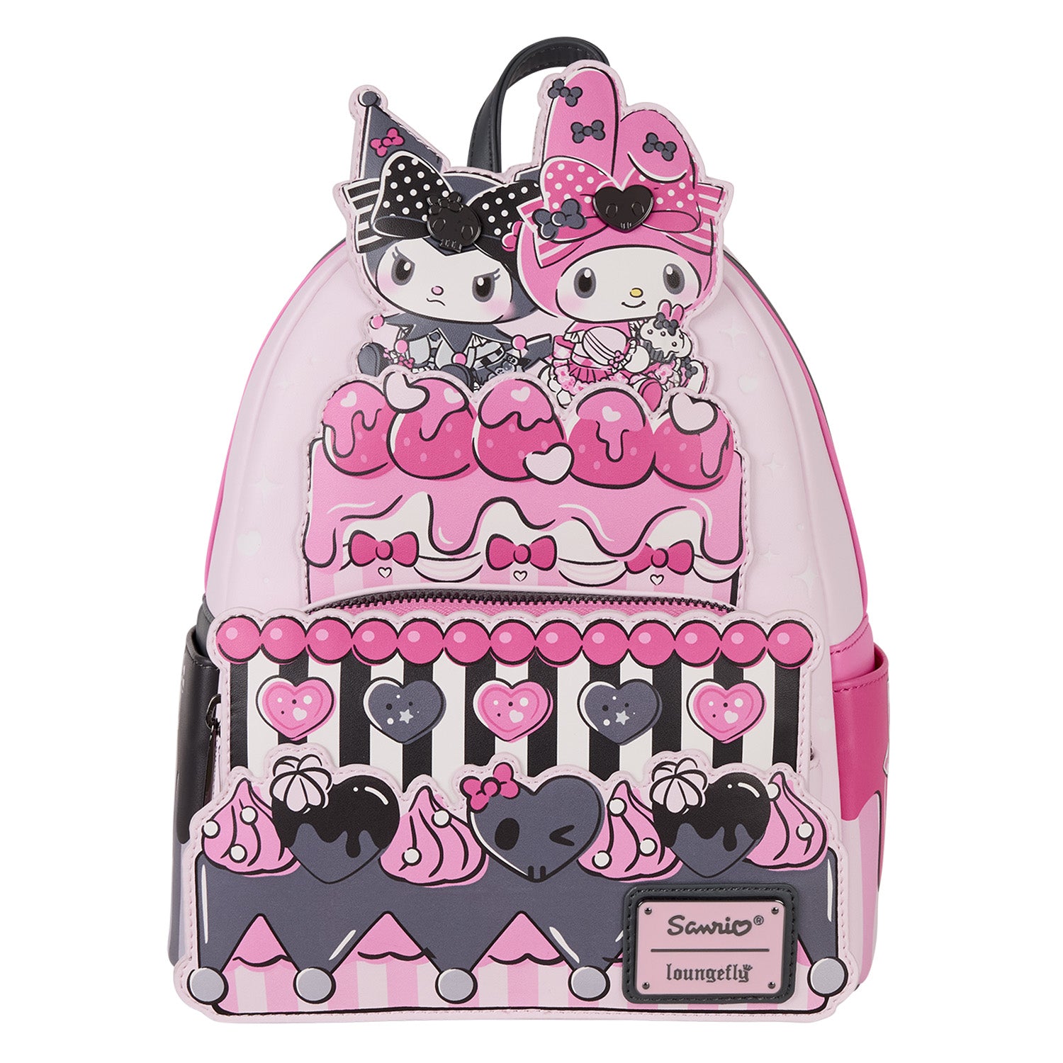 My Melody & Kuromi x Loungefly Cake Mini Backpack