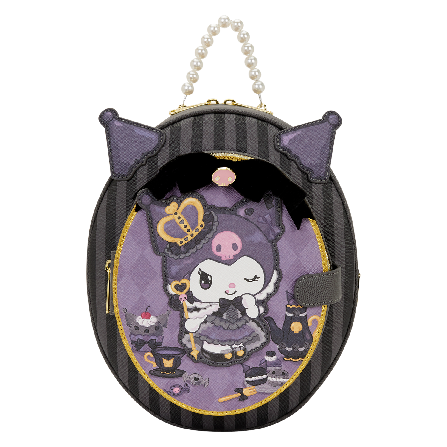 Kuromi x Loungefly 20th Anniversary Mini Backpack