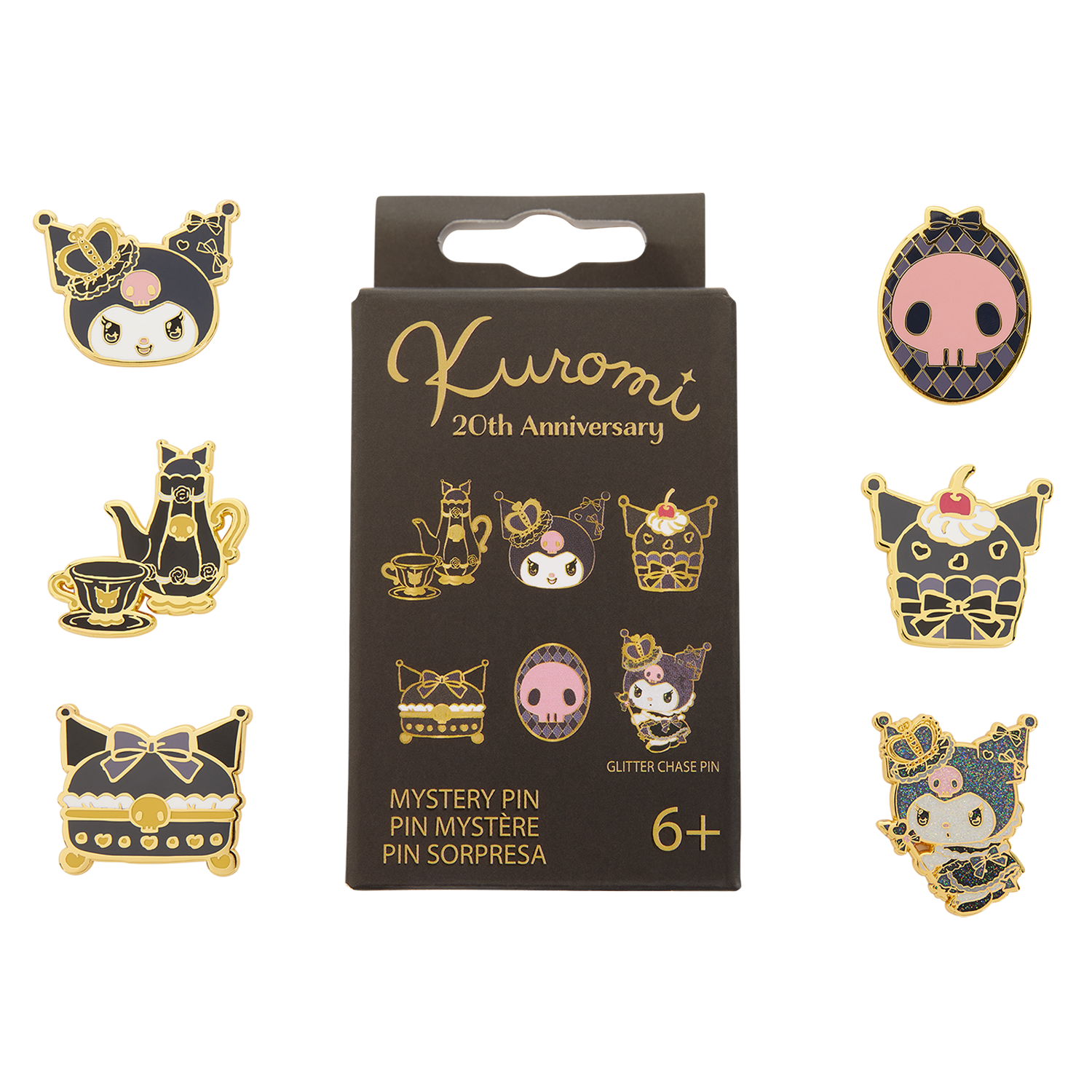 Kuromi x Loungefly 20th Anniversary Blind Box Pin