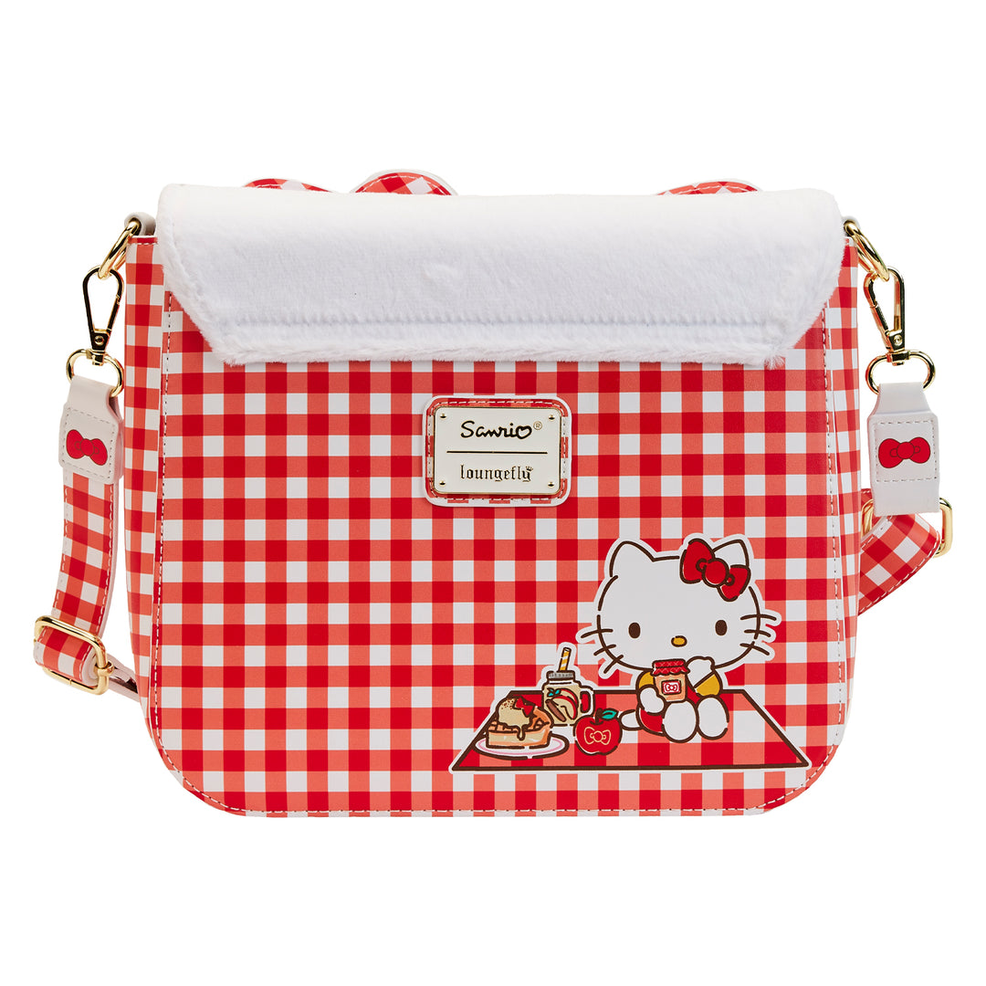Hello Kitty x Loungefly Gingham Crossbody Bag - 图片 2
