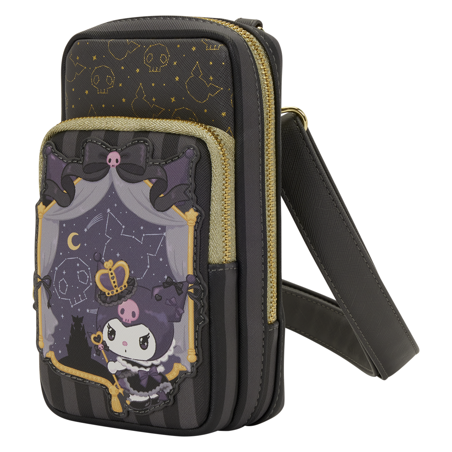 Kuromi x Loungefly 20th Anniversary Crossbody Phone Bag - 图片 3