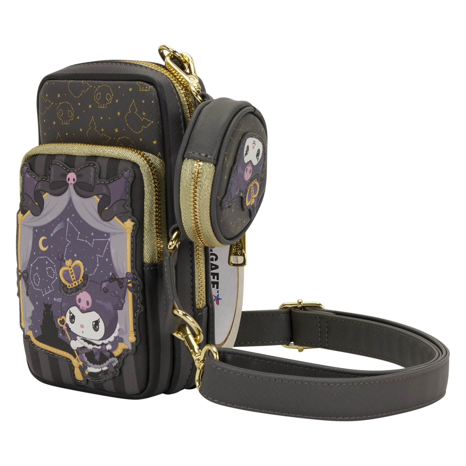Kuromi x Loungefly 20th Anniversary Crossbody Phone Bag - 图片 5