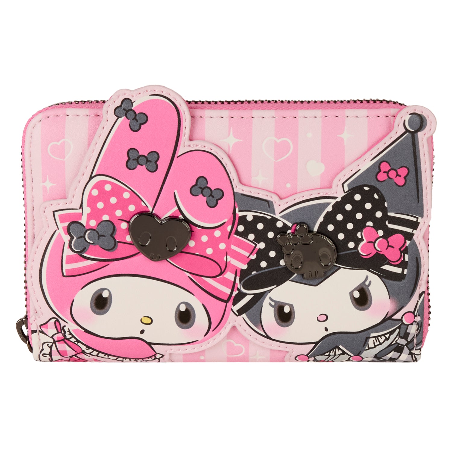 My Melody & Kuromi x Loungefly Zip Around Wallet