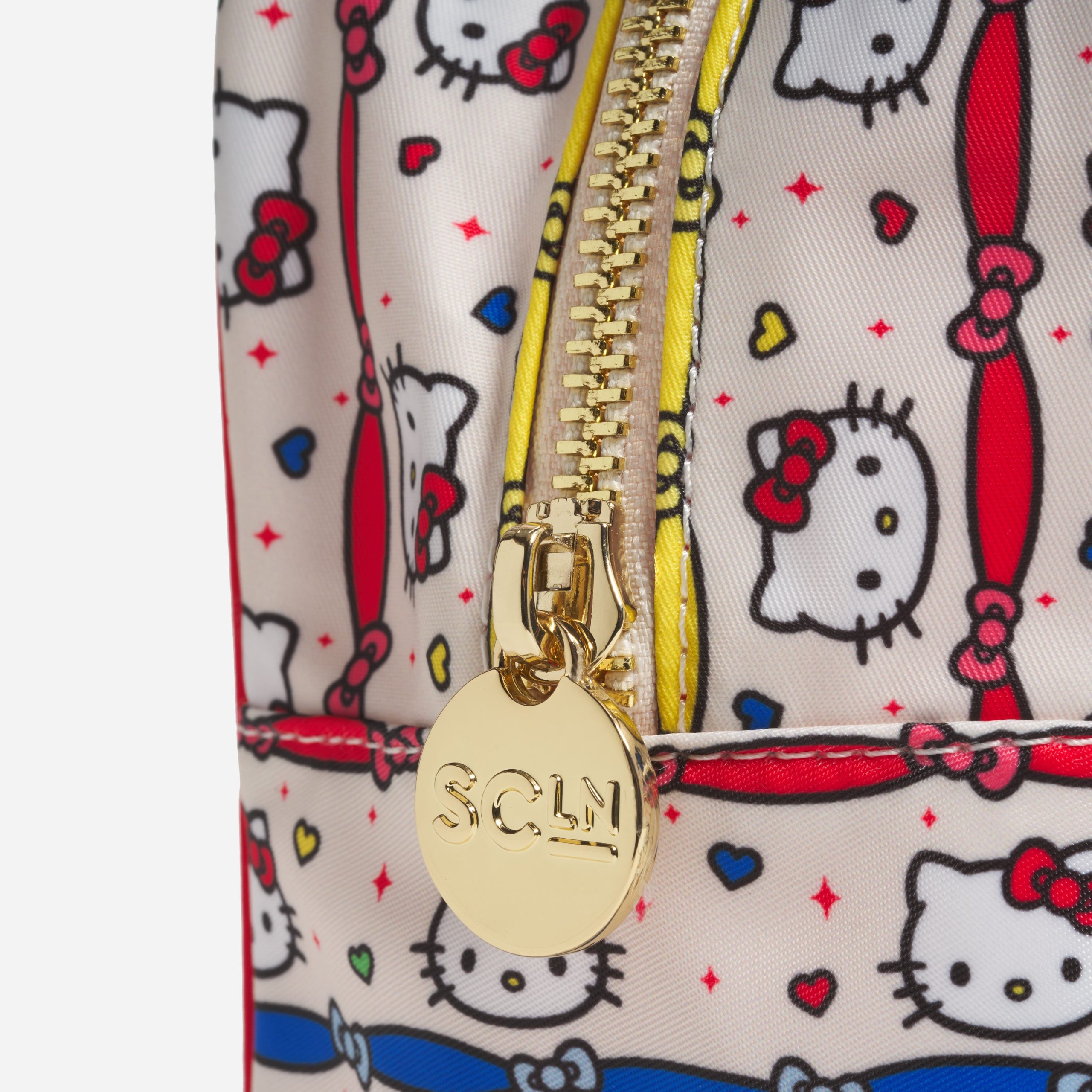Hello Kitty x Stoney Clover Lane Clear Front Large Pouch (Hello Kitty Ribbon Stripe) - 图片 3
