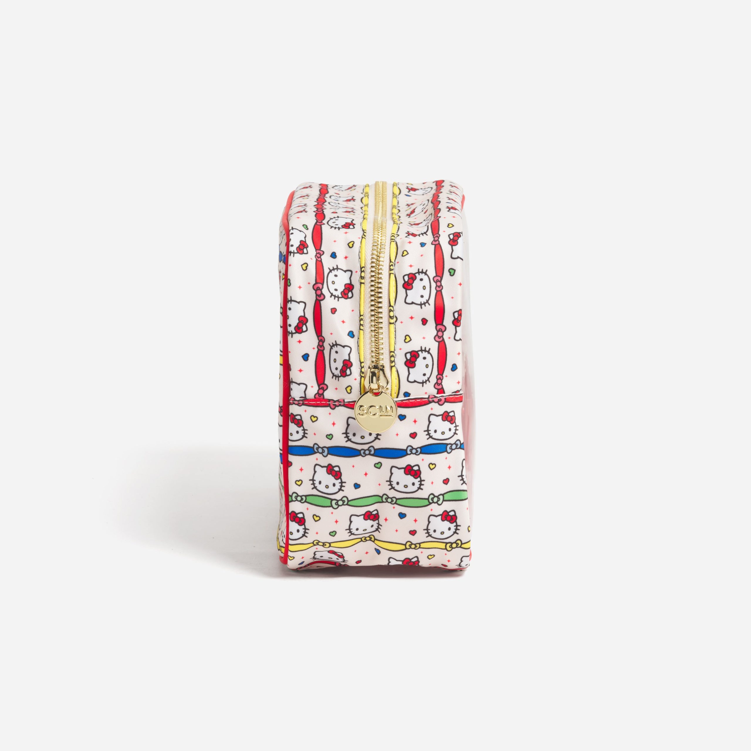 Hello Kitty x Stoney Clover Lane Clear Front Large Pouch (Hello Kitty Ribbon Stripe) - 图片 5