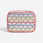 Hello Kitty x Stoney Clover Lane Clear Front Large Pouch (Hello Kitty Ribbon Stripe)