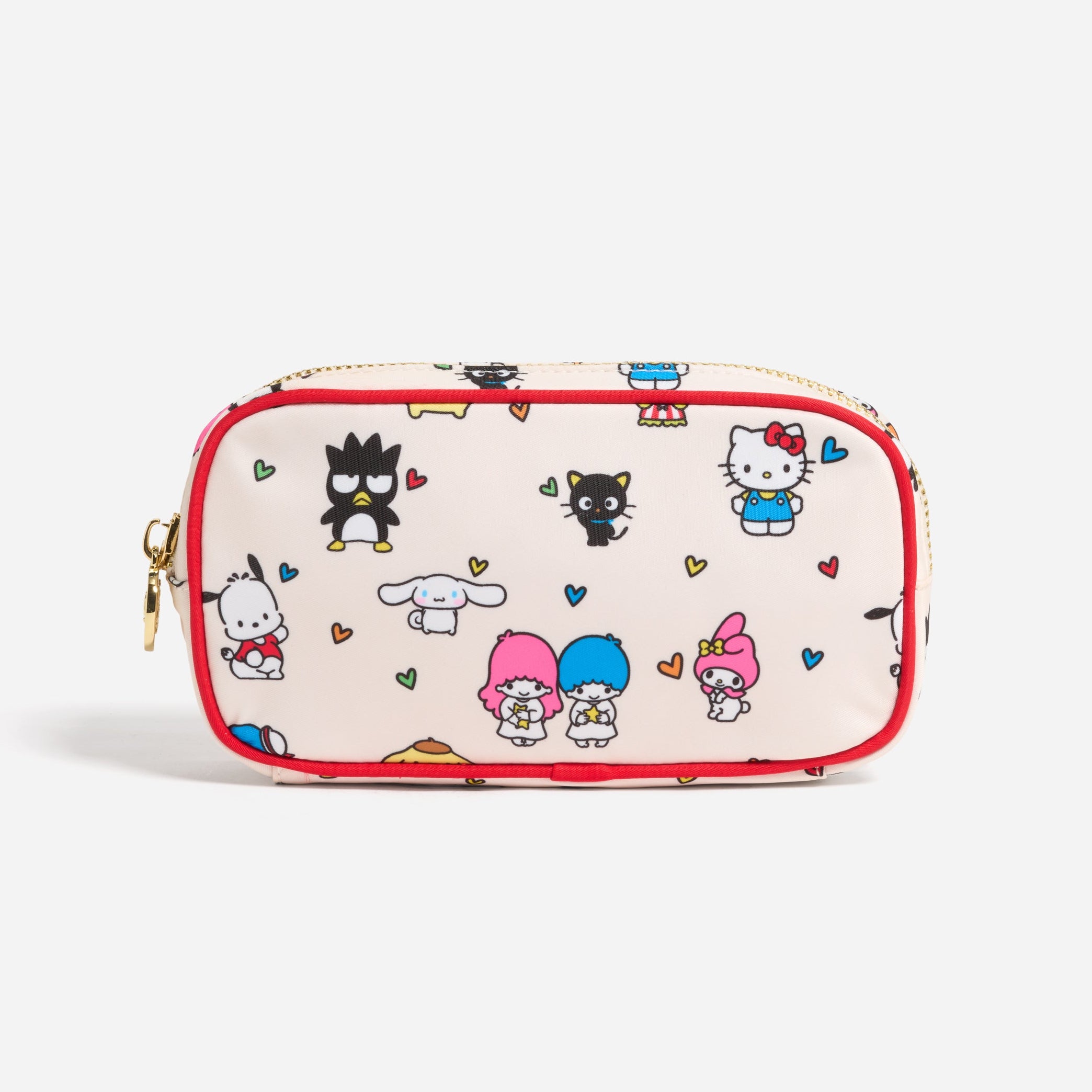 Hello Kitty and Friends x Stoney Clover Lane Petite Pouch (Hearts & Friends)