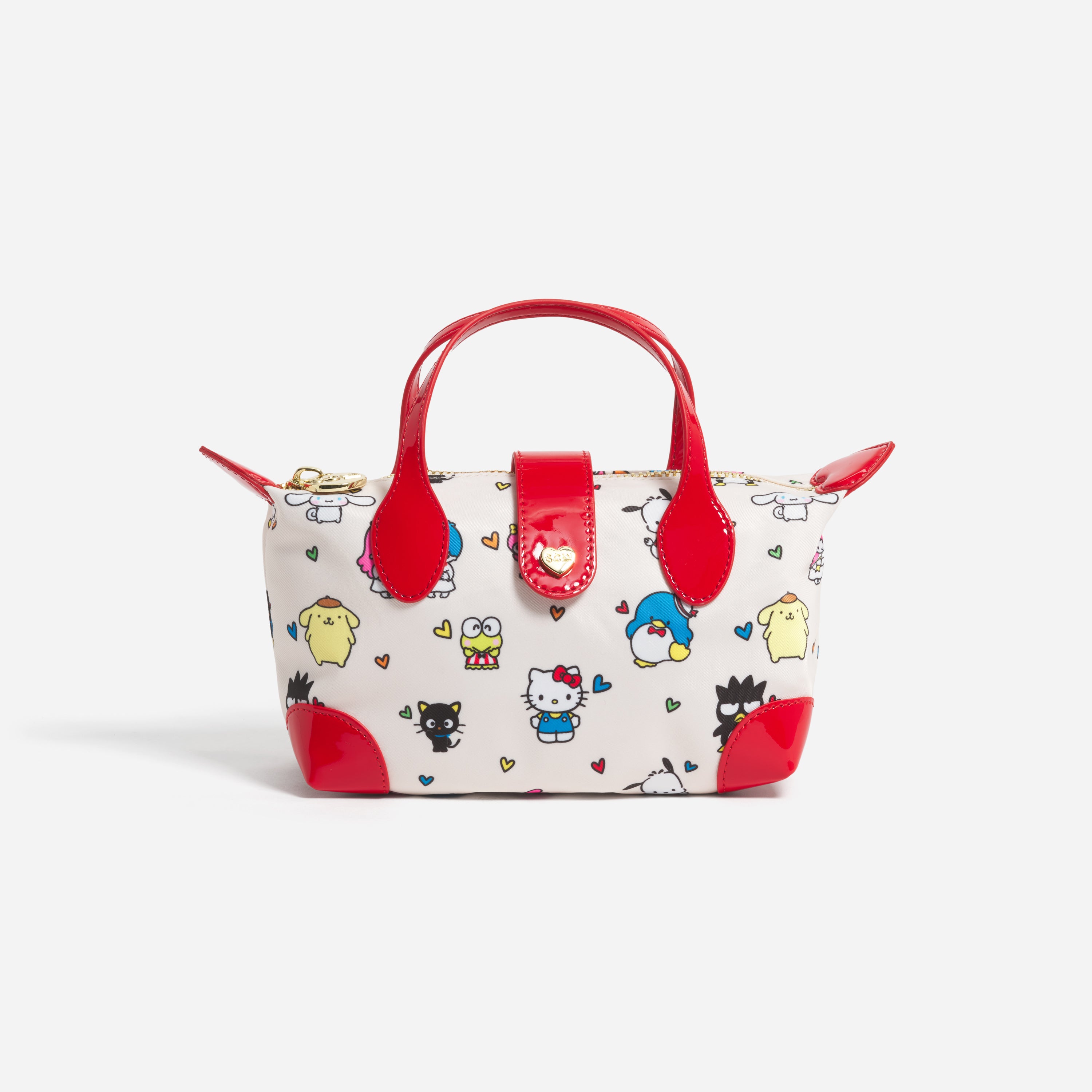 Hello Kitty and Friends x Stoney Clover Lane Pouchette Crossbody Bag (Hearts & Friends)