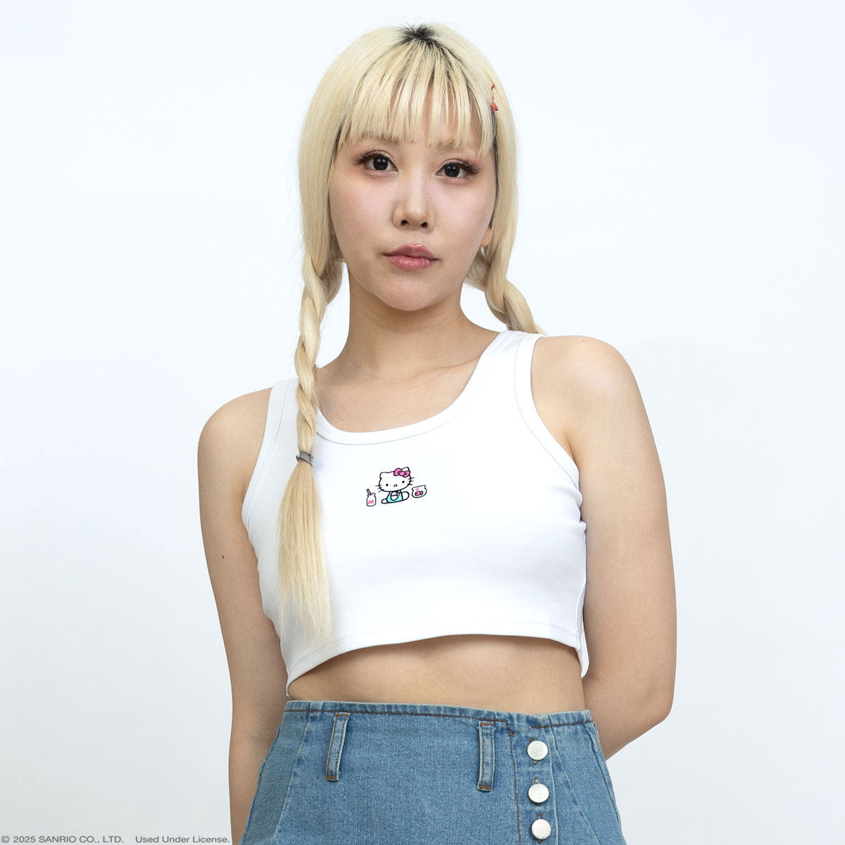 Hello Kitty JapanLA Crop Top - 图片 4