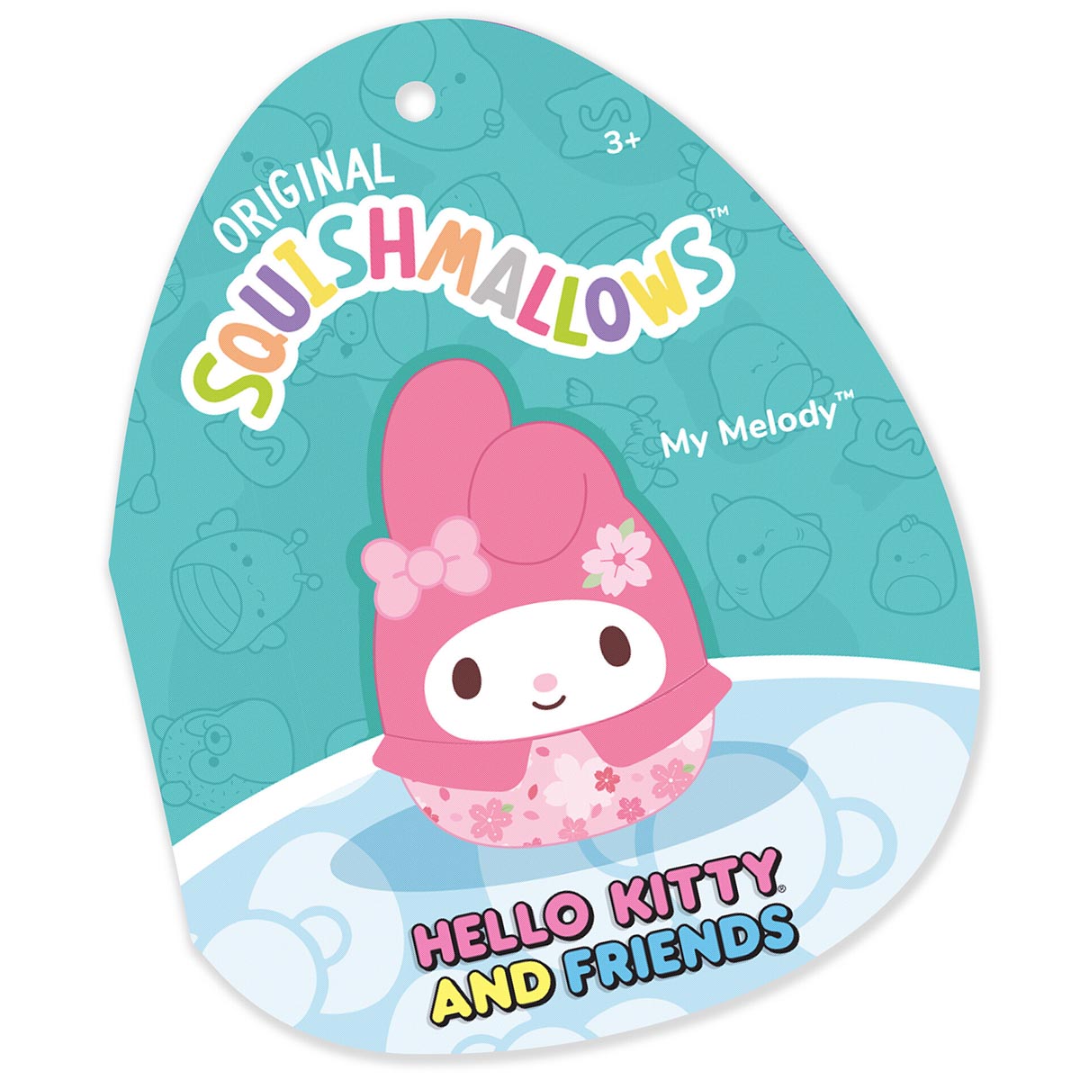 My Melody 14" Floral Print Squishmallows Plush - 图片 5