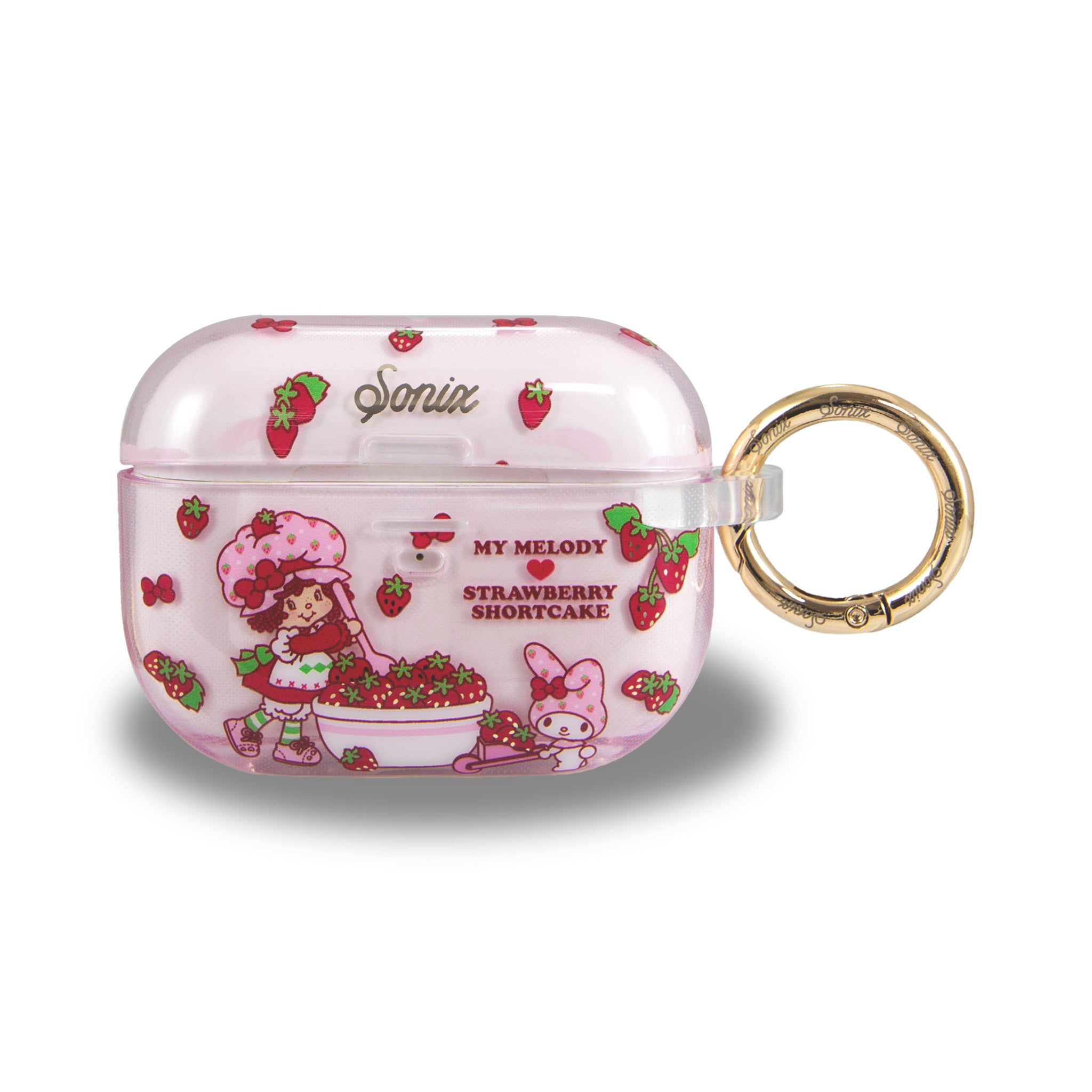 My Melody x Sonix Strawberry Shortcake AirPods Pro Case