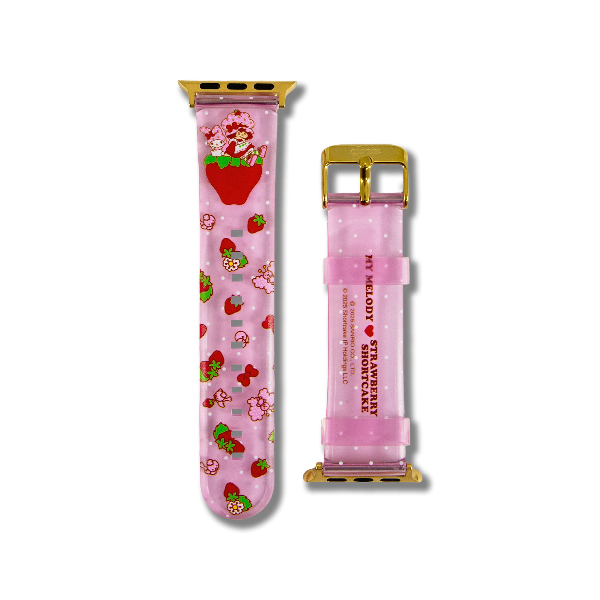 My Melody x Sonix Strawberry Shortcake Jelly Apple Watch Band