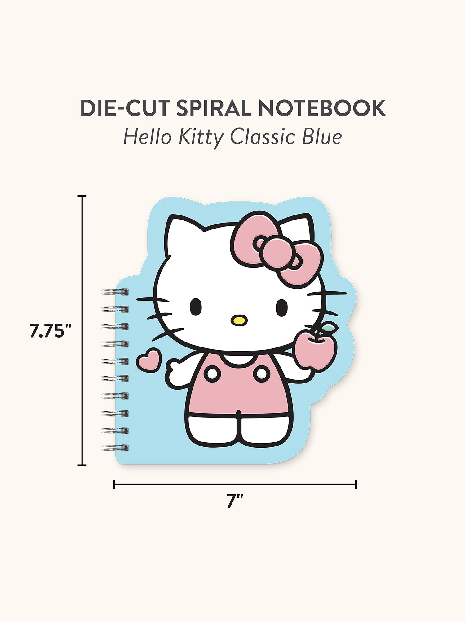 Hello Kitty x Studio Oh! Classic Blue Die-Cut Notebook - 图片 5