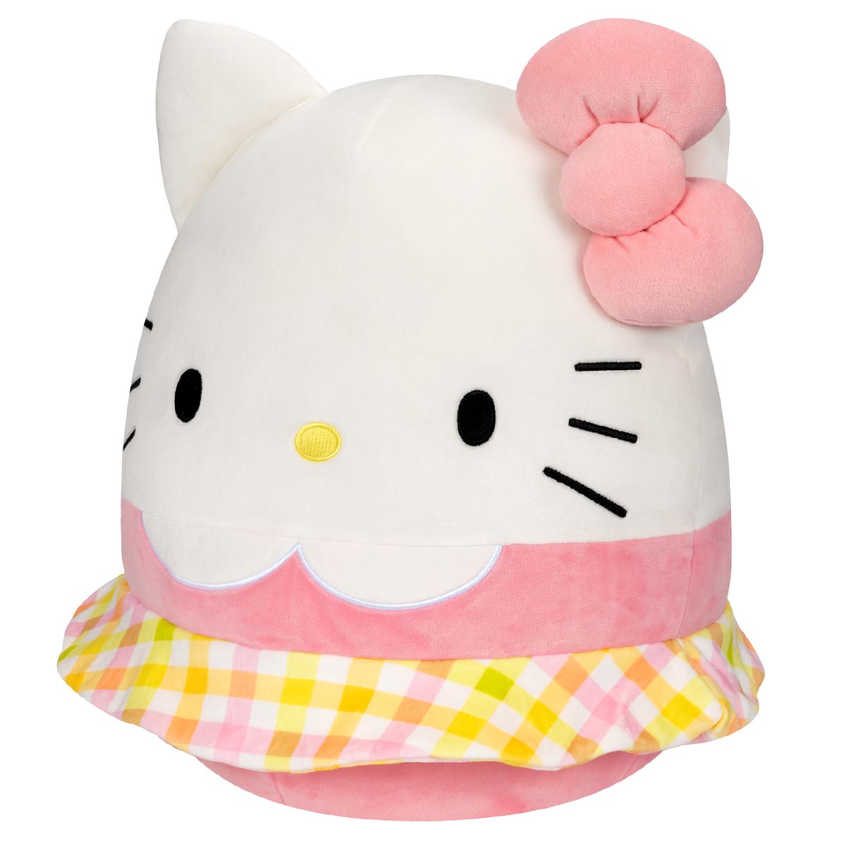 Hello Kitty 14" Gingham Skirt Squishmallows Plush - 图片 2