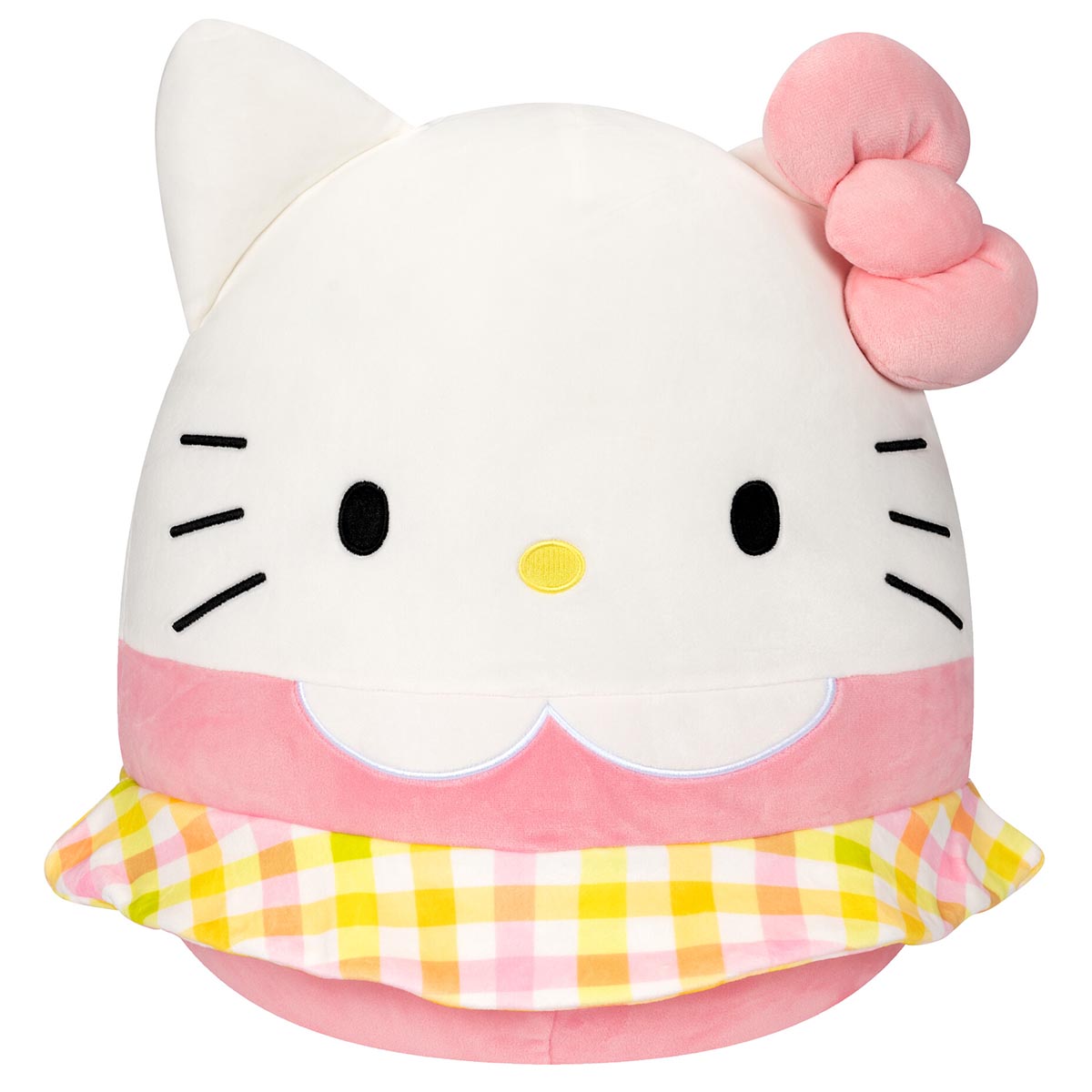 Hello Kitty 14" Gingham Skirt Squishmallows Plush