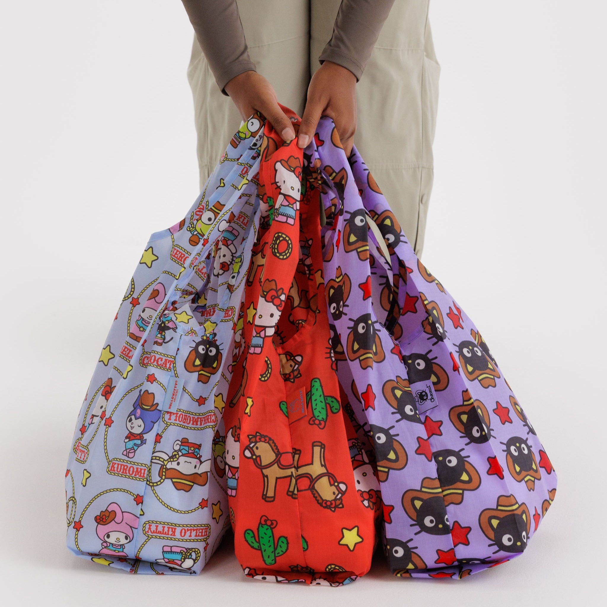 Hello Kitty and Friends x Baggu Standard Bags 3-pc Set (Western) - 图片 2