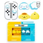 Hello Kitty and Friends Nintendo Switch Grip Caps (Cinnamoroll + Pompompurin)