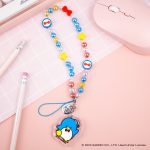 Tuxedosam Beaded Charm Mobile Phone Wrist Strap