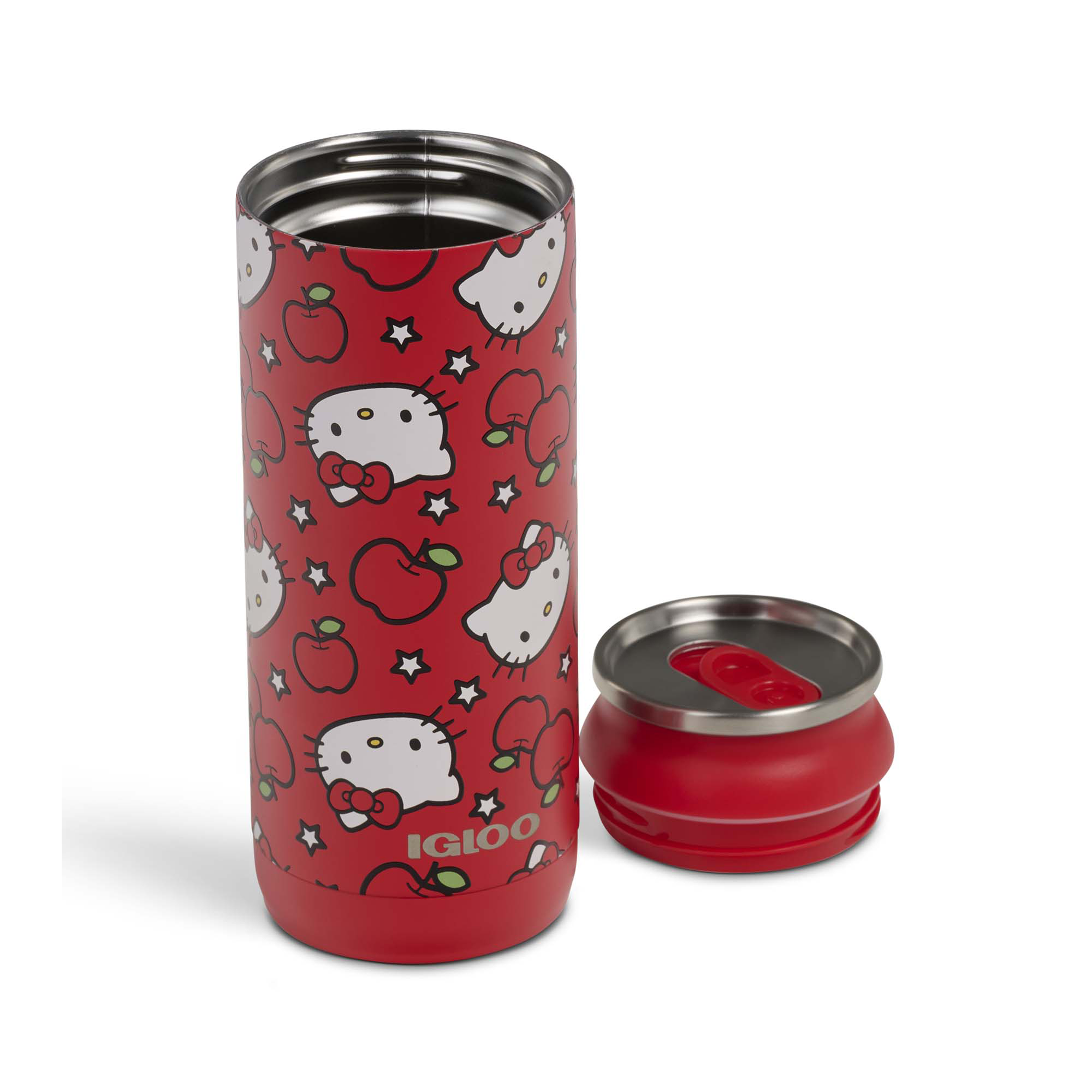 Hello Kitty x Igloo Apples 16oz Stainless Steel Can (Red) - 图片 3