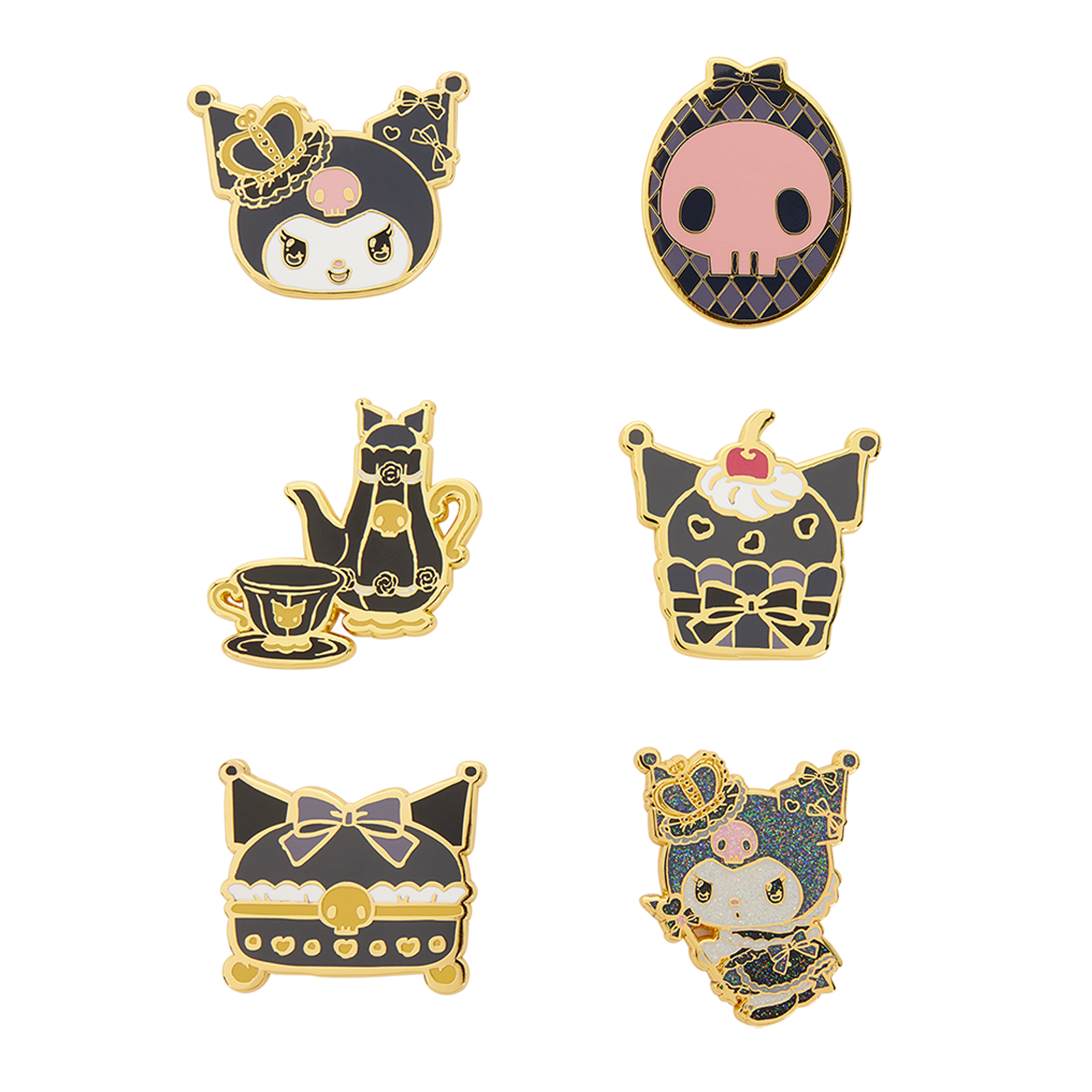 Kuromi x Loungefly 20th Anniversary Blind Box Pin - 图片 2